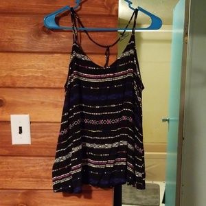 XXL tribal print tank top
